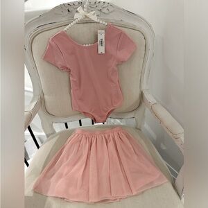 🩰 Girls Size 5T NWT Toddler Ballet Dance & play 2 piece outfit
